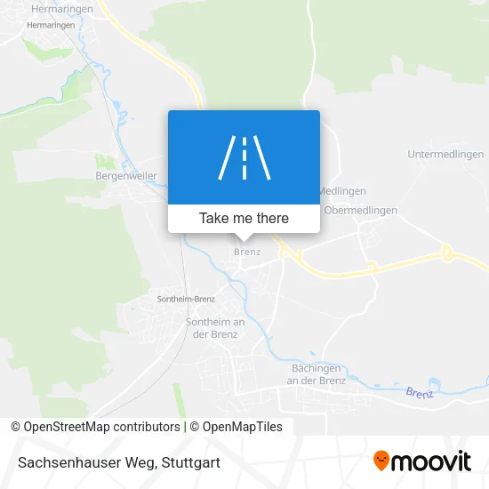 Карта Sachsenhauser Weg