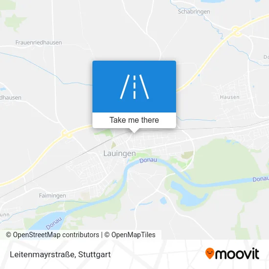 Карта Leitenmayrstraße