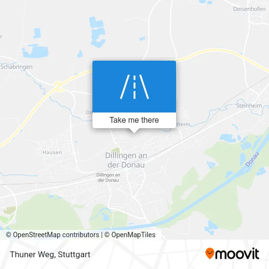 Карта Thuner Weg
