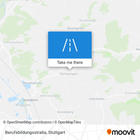 Berufsbildungsstraße map