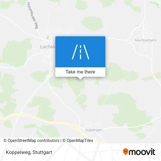 Карта Koppelweg
