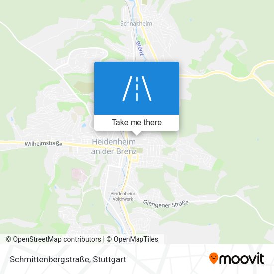 Schmittenbergstraße map