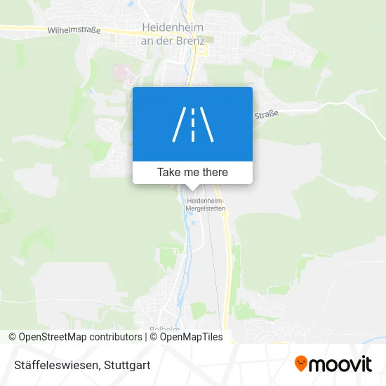 Карта Stäffeleswiesen