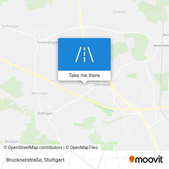 Brucknerstraße map