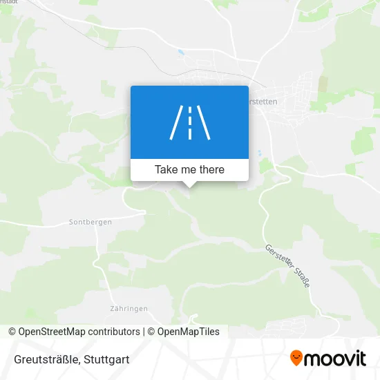 Карта Greutsträßle