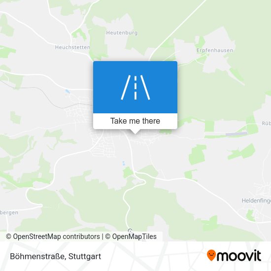 Böhmenstraße map
