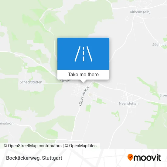 Карта Bockäckerweg