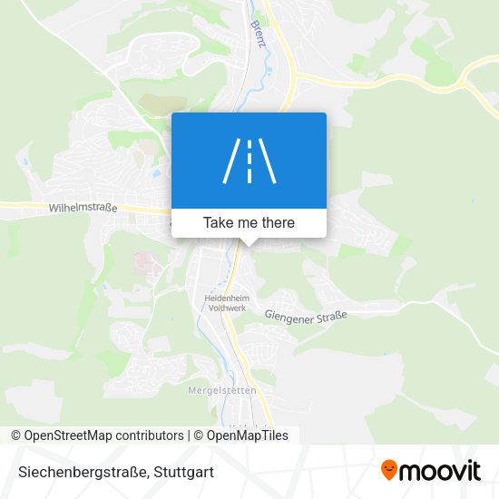 Siechenbergstraße map