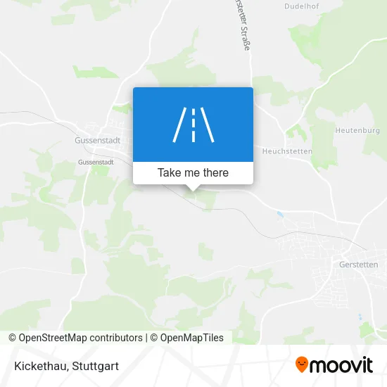 Карта Kickethau