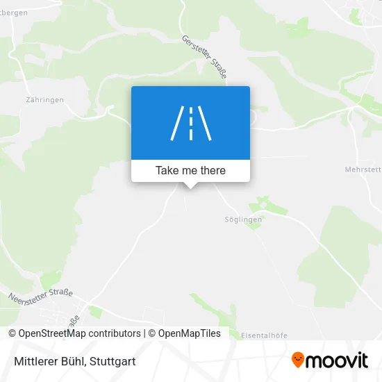Карта Mittlerer Bühl