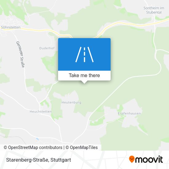 Starenberg-Straße map