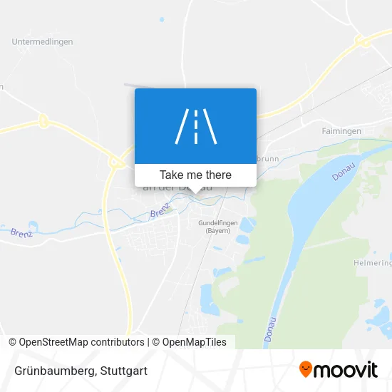 Карта Grünbaumberg