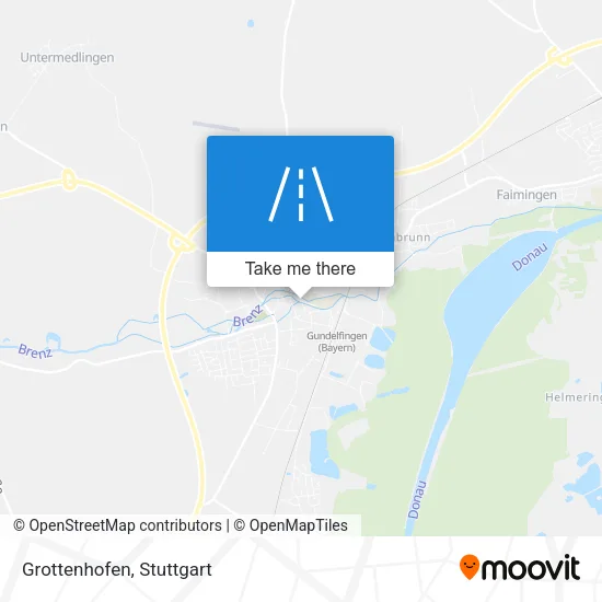 Grottenhofen map