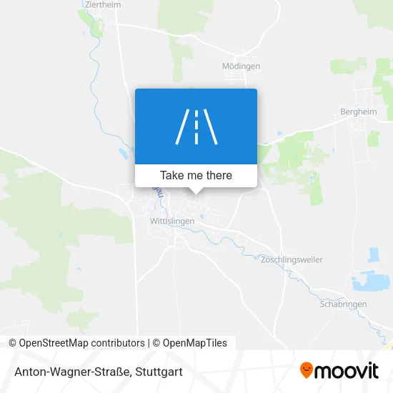 Карта Anton-Wagner-Straße