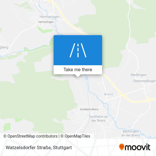 Watzelsdorfer Straße map