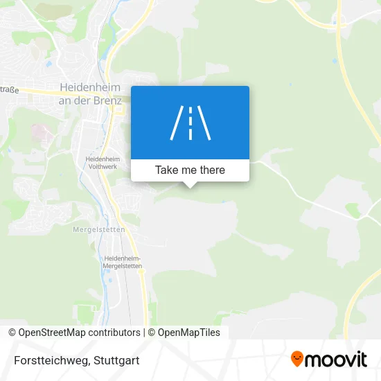 Карта Forstteichweg