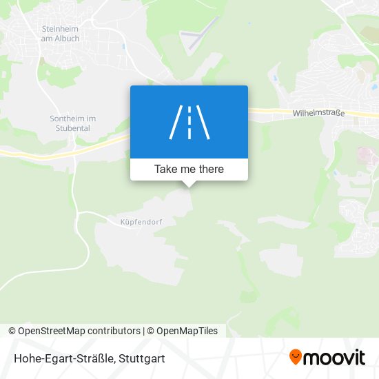 Hohe-Egart-Sträßle map