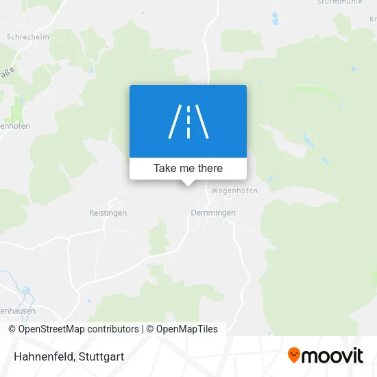 Карта Hahnenfeld