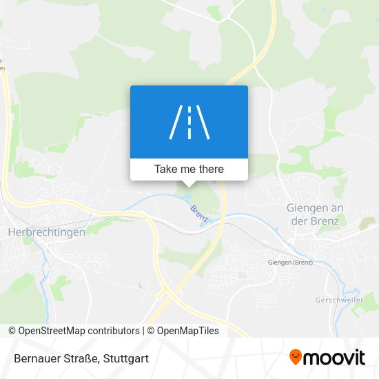 Bernauer Straße map