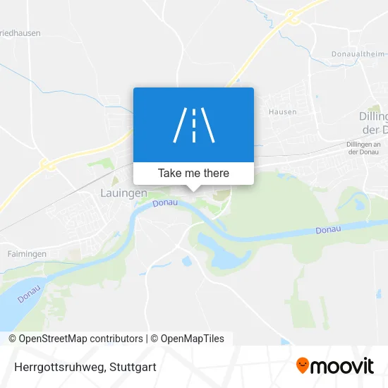 Карта Herrgottsruhweg