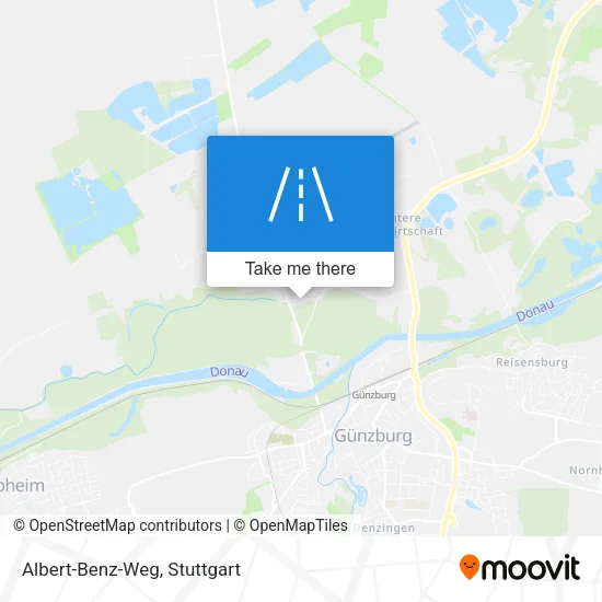 Albert-Benz-Weg map