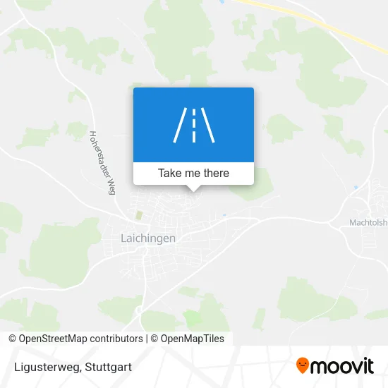 Карта Ligusterweg