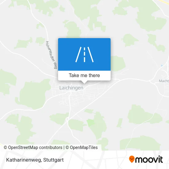 Карта Katharinenweg