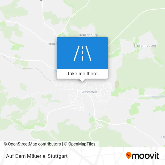 Карта Auf Dem Mäuerle