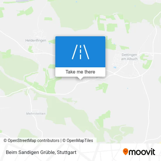 Карта Beim Sandigen Grüble