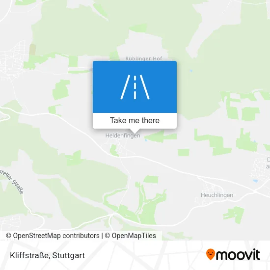Карта Kliffstraße