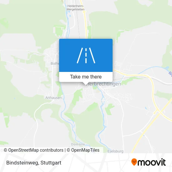 Карта Bindsteinweg