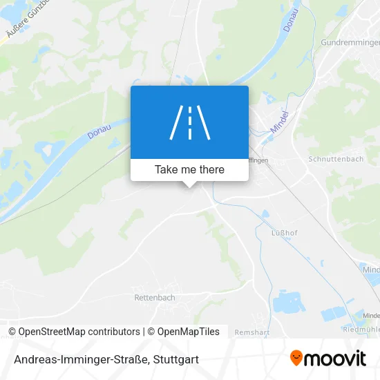 Карта Andreas-Imminger-Straße