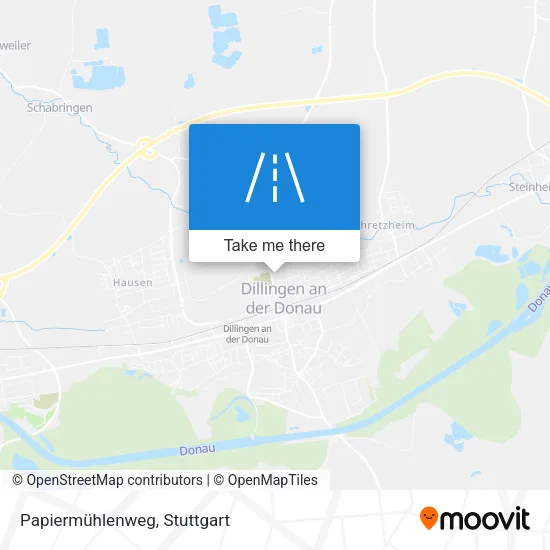 Papiermühlenweg map