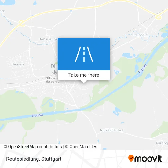 Карта Reutesiedlung