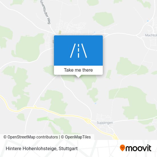 Hintere Hohenlohsteige map