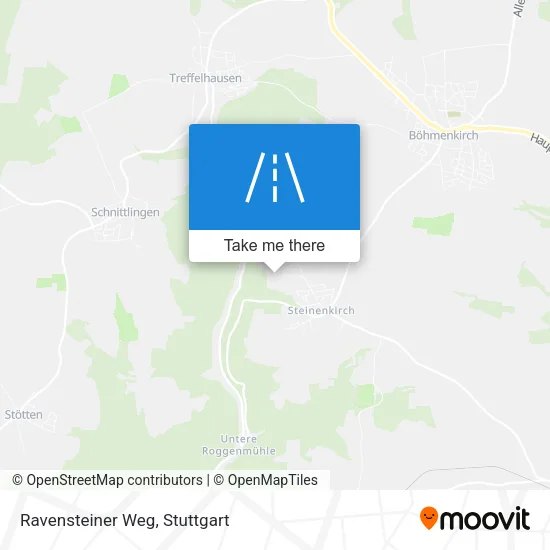 Карта Ravensteiner Weg