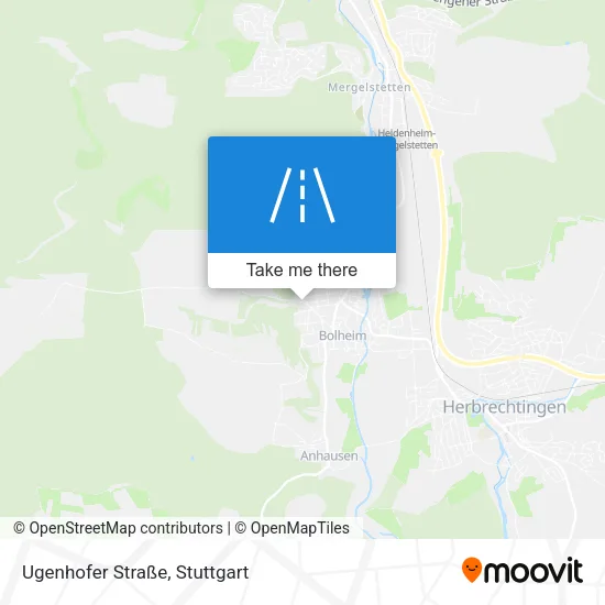 Карта Ugenhofer Straße
