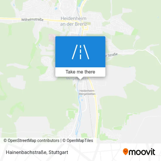 Карта Hainenbachstraße