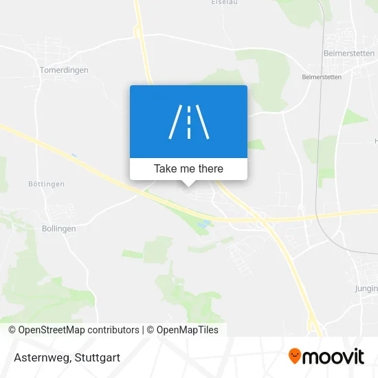 Карта Asternweg