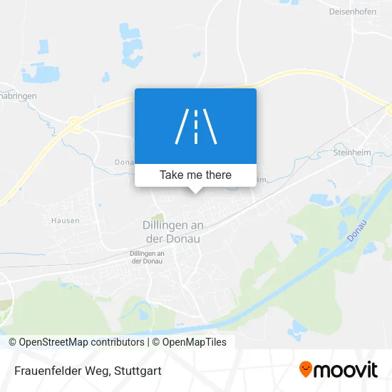 Карта Frauenfelder Weg