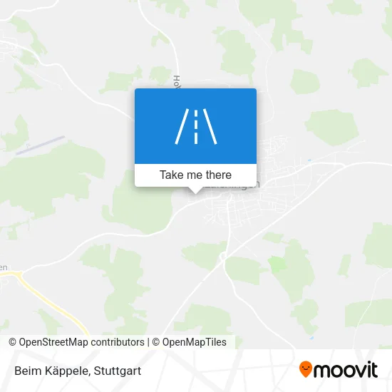 Карта Beim Käppele