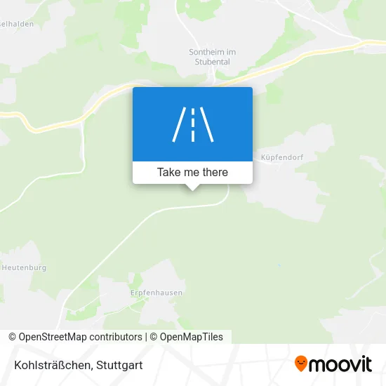 Карта Kohlsträßchen