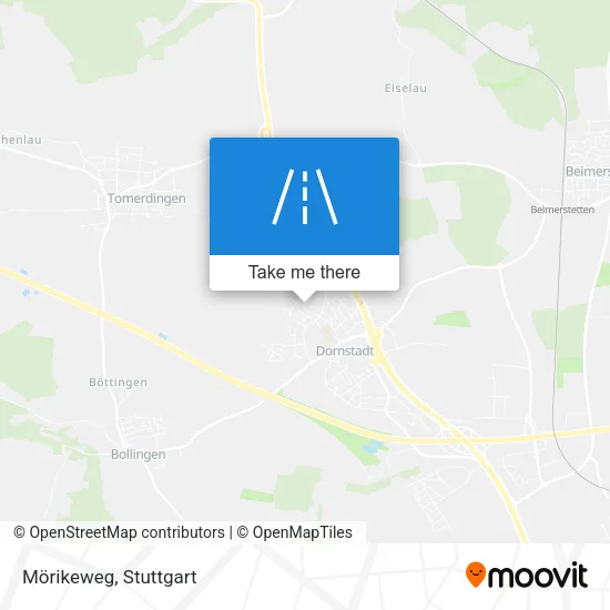 Карта Mörikeweg