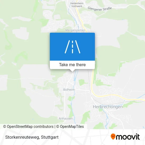 Карта Storkenreuteweg