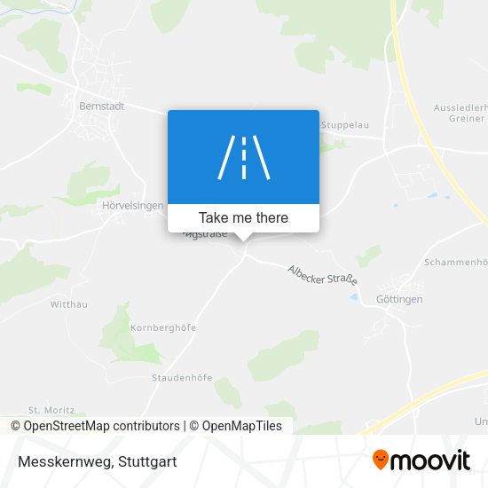 Карта Messkernweg