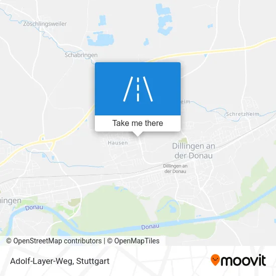 Карта Adolf-Layer-Weg