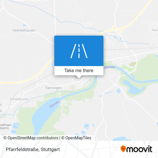 Pfarrfeldstraße map