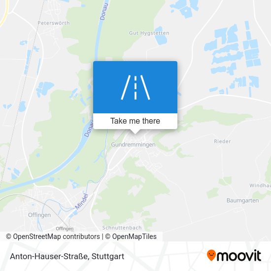 Anton-Hauser-Straße map