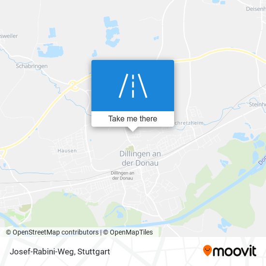 Josef-Rabini-Weg map