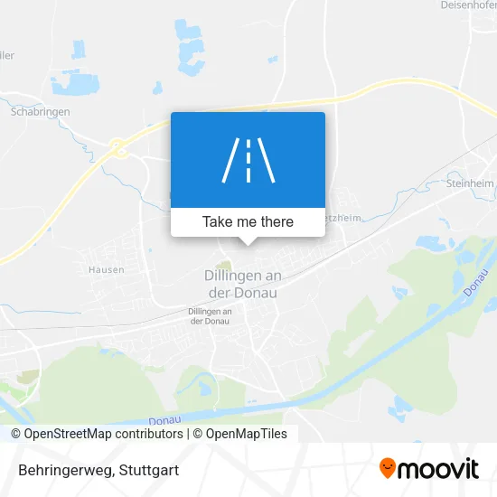Карта Behringerweg